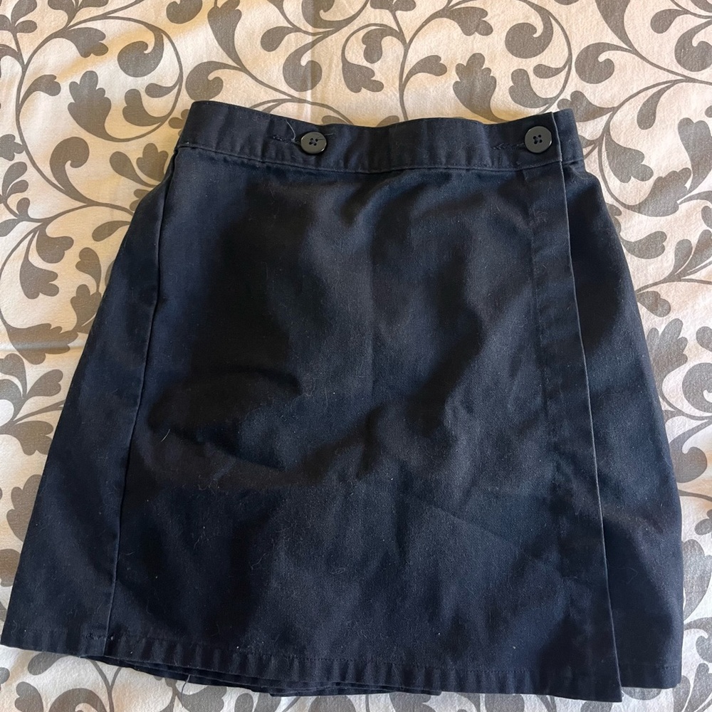 🩷 3/$15 Land's End School Uniform Skort in Navy size 8